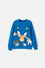 POLERON CERRADO DE SONIC AZUL PARA NIÑO