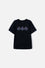 POLERA DE BATMAN MANGA CORTA NEGRA PARA NIÑO