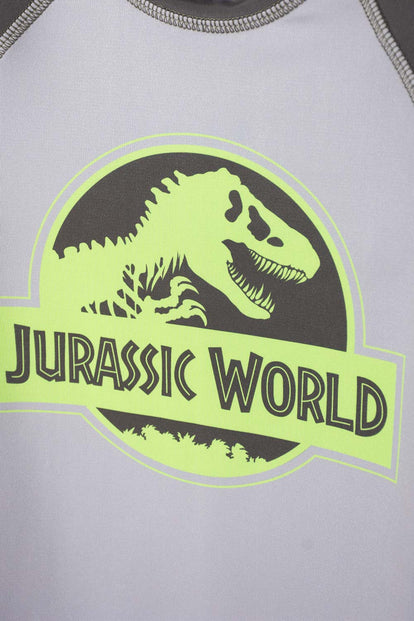 CONJUNTO DE BAÑO DE JURASSIC WORLD VERDE PARA NIÑO