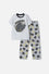 PIJAMA CÓMO ENTRENAR A TU DRAGÓN GRIS Y NEGRA DE PANTALÓN LARGO PARA NIÑO