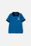 POLERA DE SONIC TIPO POLO AZUL PARA NIÑO
