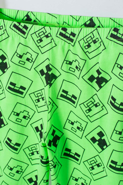 PIJAMA DE MINECRAFT PANTALÓN LARGO MULTICOLOR PARA NIÑO