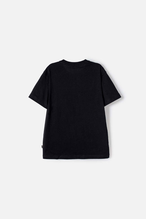 POLERA DE LA NASA MANGA CORTA NEGRO PARA NIÑO