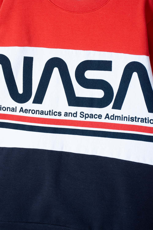 POLERON DE LA NASA CERRADO MULTICOLOR PARA NIÑO