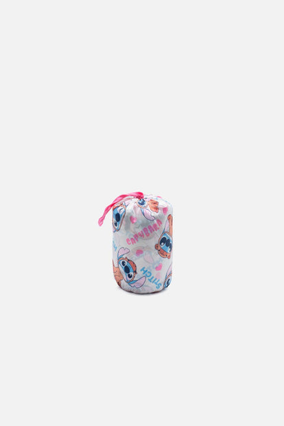 CHAQUETA DE STITCH Y CAPYBARA MARFIL PARA NIÑA