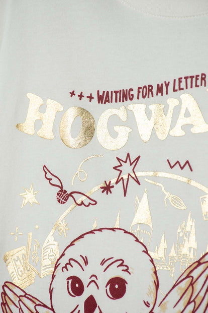 POLERA DE HARRY POTTER MANGA LARGA MARFIL PARA NIÑA