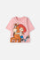 POLERA DE TOY STORY MANGA CORTA PALO DE ROSA PARA NIÑA