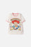 POLERA DE TOY STORY MANGA CORTA MARFIL PARA NIÑA