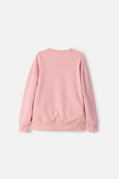 POLERON DE TOY STORY CERRADO PALO DE ROSA PARA NIÑA