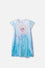 PIJAMA DE FROZEN TIPO BATOLA AZUL PARA NIÑA