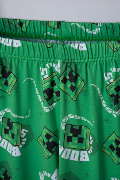 PIJAMA DE MINECRAFT PANTALÓN LARGO MULTICOLOR PARA NIÑO