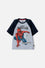 POLERA DE SPIDERMAN MANGA CORTA MULTICOLOR PARA NIÑO