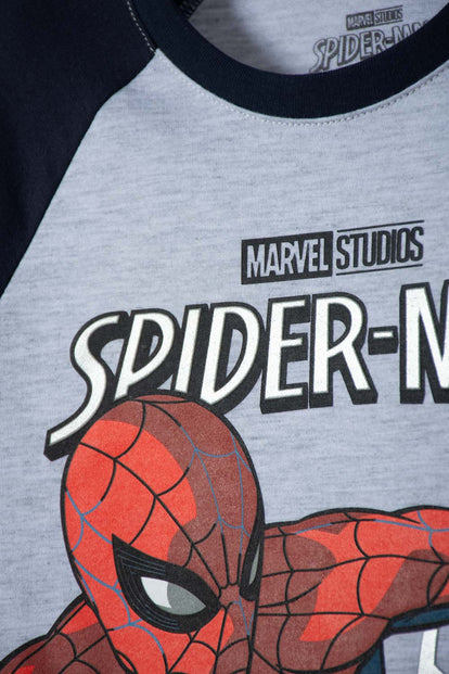 POLERA DE SPIDERMAN MANGA CORTA MULTICOLOR PARA NIÑO
