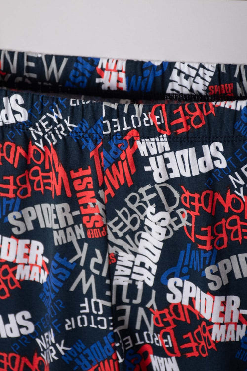 PIJAMA DE SPIDERMAN PANTALÓN LARGO MULTICOLOR PARA NIÑO