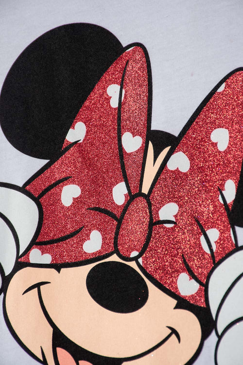 CONJUNTO DE MINNIE MOUSE PANTALÓN AMPLIO MULTICOLOR PARA NIÑA