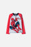 CAMISETA DE BAÑO DE SPIDERMAN MANGA LARGA MULTICOLOR PARA NIÑO