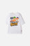 POLERA  DE STUMBLE GUYS MANGA CORTA BLANCO PARA NIÑO