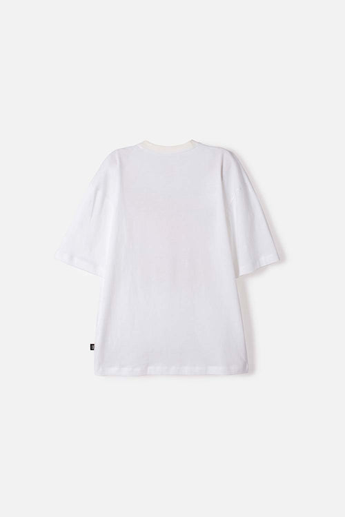 POLERA  DE STUMBLE GUYS MANGA CORTA BLANCO PARA NIÑO