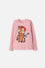 POLERA DE TOY STORY MANGA LARGA PALO DE ROSA PARA NIÑA