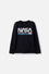 POLERA DE LA NASA MANGA LARGA AZUL PARA NIÑO