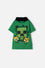 POLERA DE MINECRAFT CON CAPUCHA VERDE PARA NIÑO