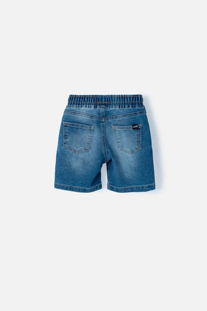 BERMUDA DE LITTLEMIC INDIGO MEDIO PARA NIÑO 2T A 5T