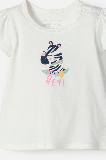 CONJUNTO DE LITTLEMIC X3 PIEZAS MARFIL Y ROSADO PARA BEBÉ NIÑA