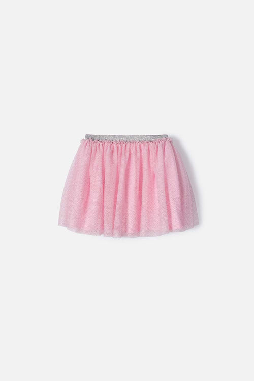 POLLERA DE MIC CORTA ROSADA PARA NIÑA
