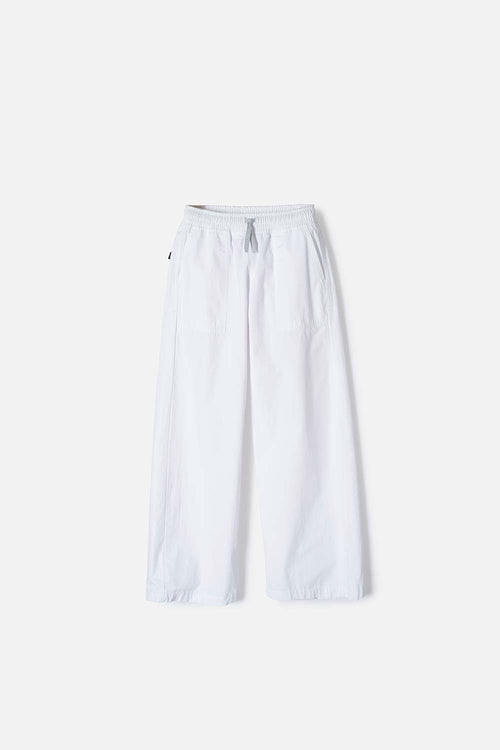 JOGGER DE MIC CON CORDÓN BLANCO PARA NIÑA