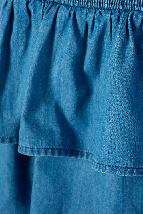 CALZAS DE LITTLEMIC CON BOLERO AZUL PARA NIÑA 2T A 5T