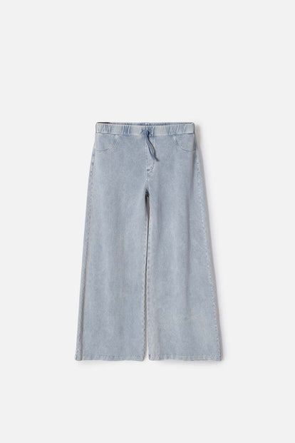 JOGGER CON CORDON AZUL PARA NIÑA