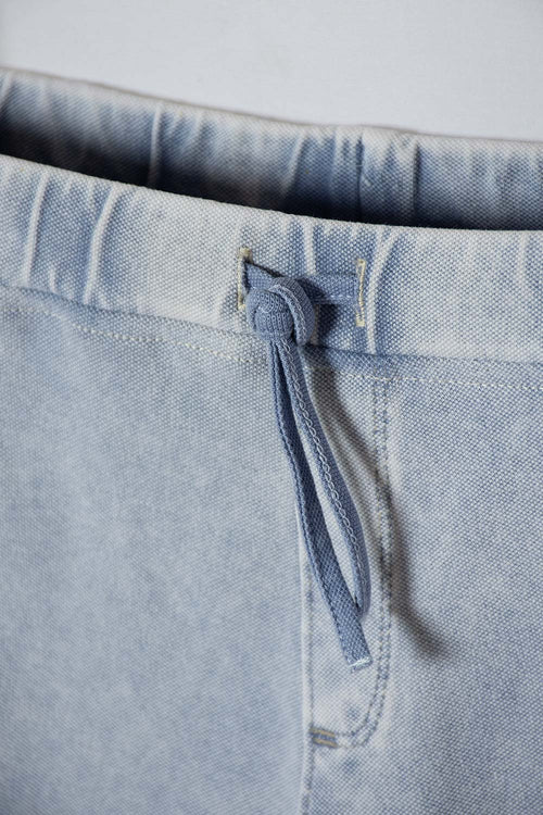 JOGGER CON CORDON AZUL PARA NIÑA