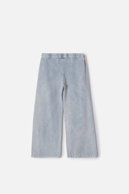 JOGGER CON CORDON AZUL PARA NIÑA