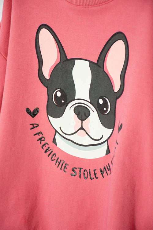 POLERON DE MIC CERRADO ROSADO PARA NIÑA