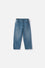 JEAN DE LITTLEMIC DENIM AZUL PARA NIÑO 2T A 6T