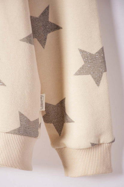 POLERÓN DE LITTLEMIC CON CAPUCHA ALMENDRA PARA NIÑA 2T A 6T