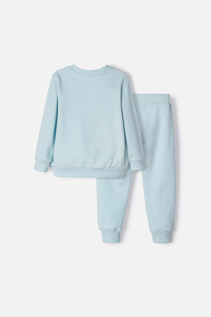 CONJUNTO DE FROZEN CON PANTALÓN LARGO VERDE PARA NIÑA 2T A 5T
