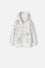POLERON DE STITCH MARFIL CON CAPUCHA PARA NIÑA 2T A 5T