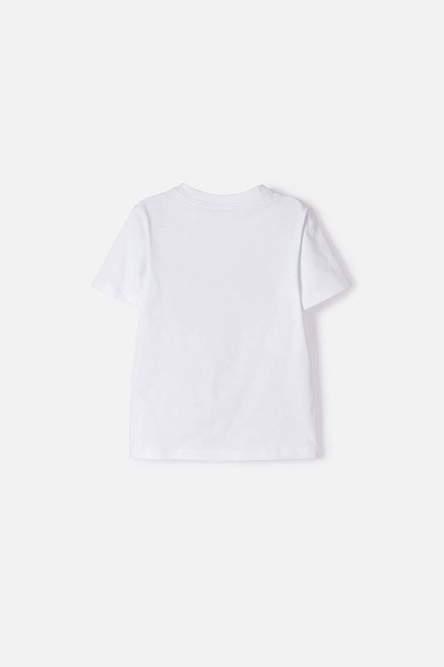 POLERA TOY STORY MANGA CORTA BLANCO PARA NIÑO 2T A 5T