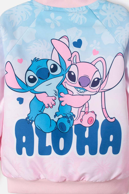 CHAQUETA DE STITCH MULTICOLOR PARA NIÑA 2T A 5T