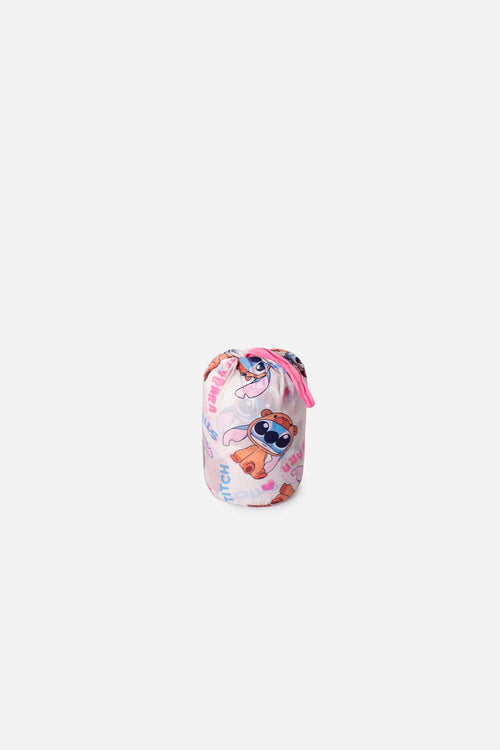 CHAQUETA DE STITCH Y CAPYBARA CON CIERRE MULTICOLOR PARA NIÑA 2T A 6T