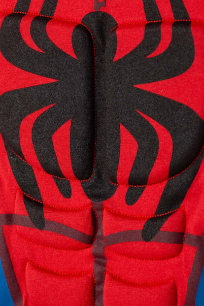 POLERA DE SPIDEY MANGA CORTA ROJA PARA NIÑO 2T A 6T
