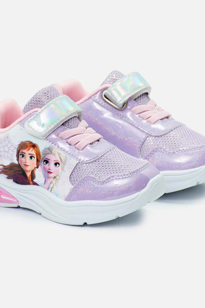 TENIS CON LUCES DE FROZEN MULTICOLOR PARA NIÑA