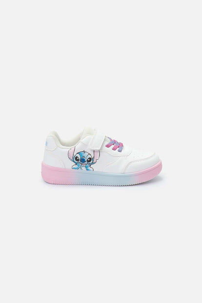 TENIS CON LUCES DE STITCH MULTICOLOR PARA NIÑA