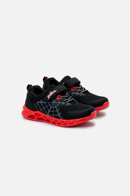 TENIS CON LUCES DE SPIDER-MAN MULTICOLOR PARA NIÑO